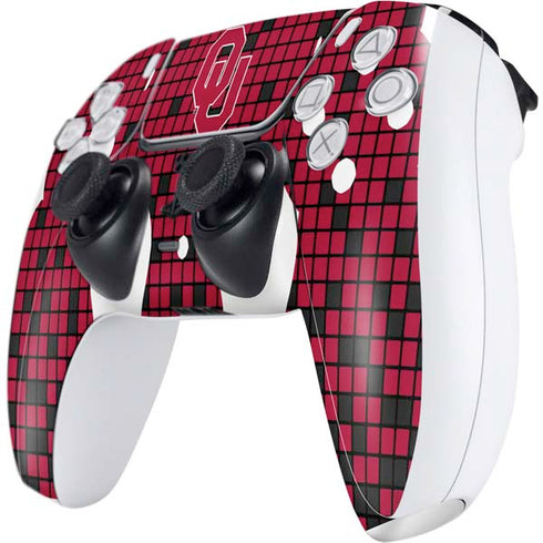 University of Oklahoma Sooners Red Digi PS5 Controller Skin