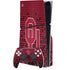 University of Oklahoma Sooners Red Digi PS5 Slim Disk Bundle Skin