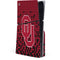 University of Oklahoma Sooners Red Digi PS5 Slim Disk Console Skin
