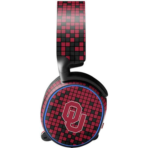 University of Oklahoma Sooners Red Digi SteelSeries Arctis 5 Skin