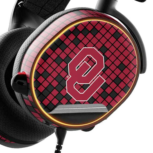 University of Oklahoma Sooners Red Digi SteelSeries Arctis 5 Skin