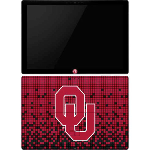 University of Oklahoma Sooners Red Digi Surface Pro 6 Skin