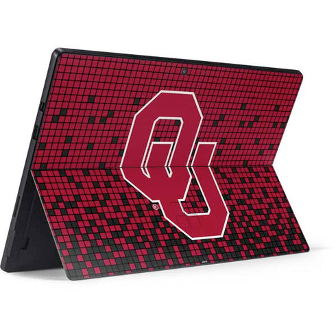 University of Oklahoma Sooners Red Digi Surface Pro 7 Skin