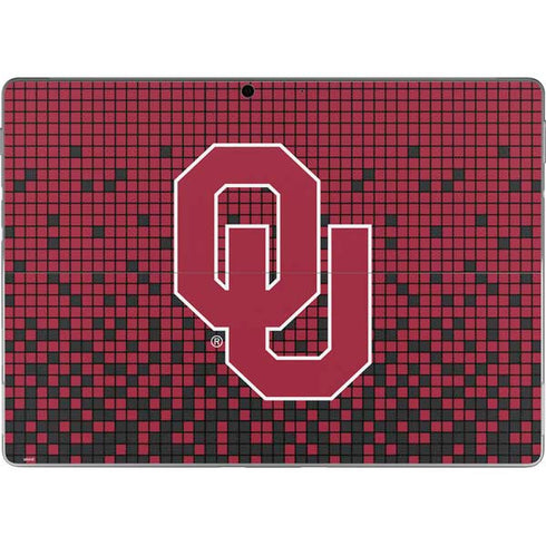 University of Oklahoma Sooners Red Digi Surface Pro 8 Skin