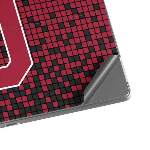 University of Oklahoma Sooners Red Digi Surface Pro 8 Skin
