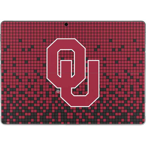 University of Oklahoma Sooners Red Digi Surface Pro 9 Skin