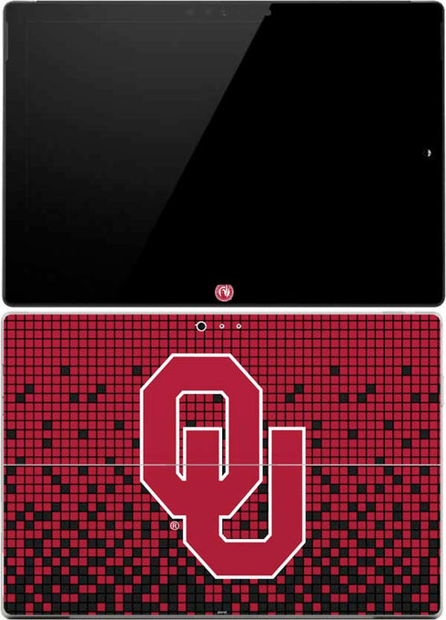University of Oklahoma Sooners Red Digi Surface Pro (2017) Skin