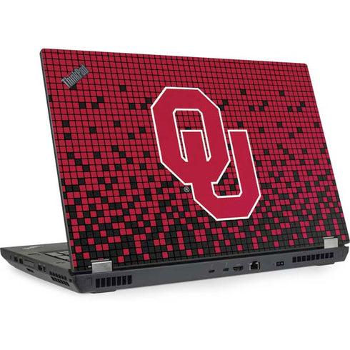 University of Oklahoma Sooners Red Digi Lenovo ThinkPad Skin