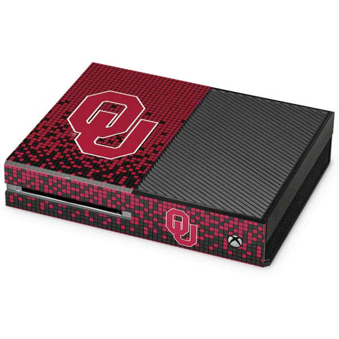 University of Oklahoma Sooners Red Digi Xbox One Console Skin