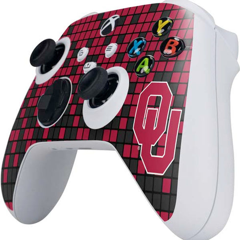 University of Oklahoma Sooners Red Digi Xbox Series S Controller Skin