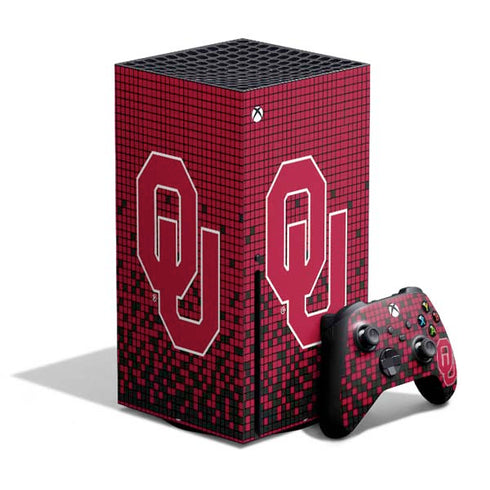 University of Oklahoma Sooners Red Digi Xbox Series X Bundle Skin