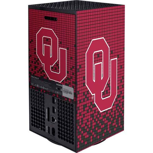 University of Oklahoma Sooners Red Digi Xbox Series X Bundle Skin