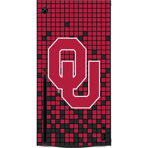 University of Oklahoma Sooners Red Digi Xbox Series X Console Skin