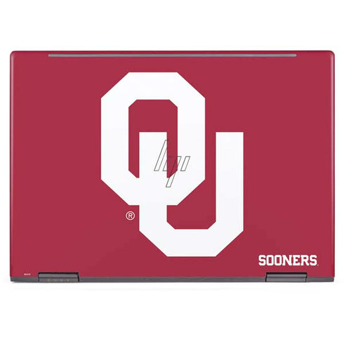 University of Oklahoma Sooners Red HP Envy Skin