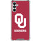 University of Oklahoma Sooners Red Galaxy A13 5G Clear Case