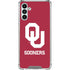 University of Oklahoma Sooners Red Galaxy A13 5G Clear Case