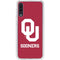 University of Oklahoma Sooners Red Galaxy A50 Clear Case