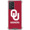 University of Oklahoma Sooners Red Galaxy A52 5G Clear Case
