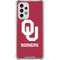 University of Oklahoma Sooners Red Galaxy A53 5G Clear Case
