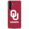 University of Oklahoma Sooners Red Galaxy A54 5G Clear Case
