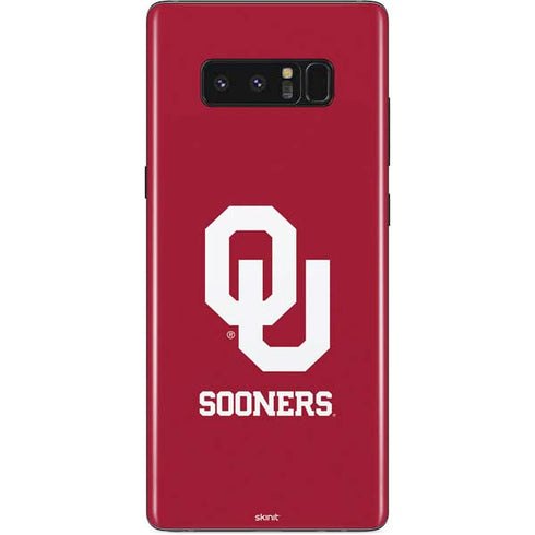 University of Oklahoma Sooners Red Galaxy Note 8 Skin