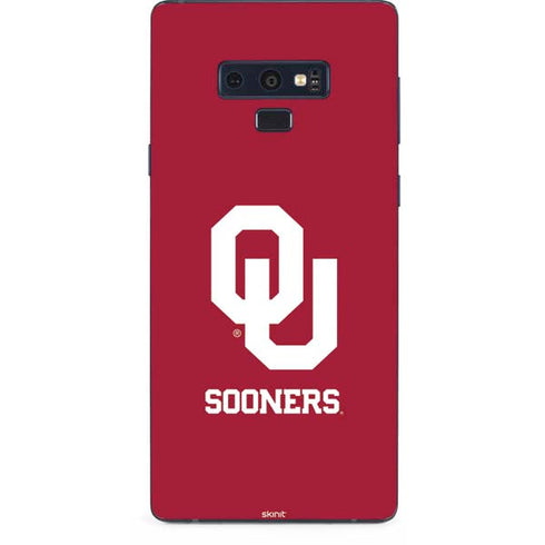 University of Oklahoma Sooners Red Galaxy Note 9 Skin