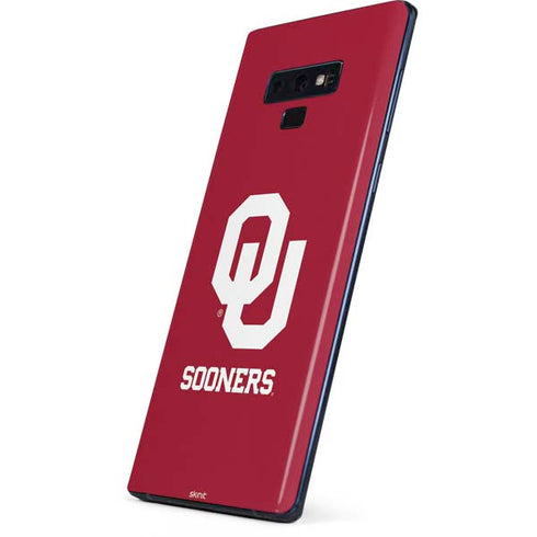 University of Oklahoma Sooners Red Galaxy Note 9 Skin