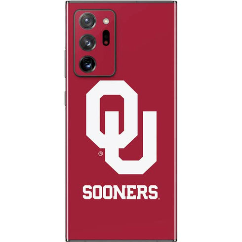 University of Oklahoma Sooners Red Galaxy Note20 Ultra 5G Skin