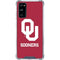 University of Oklahoma Sooners Red Galaxy S20 FE Clear Case