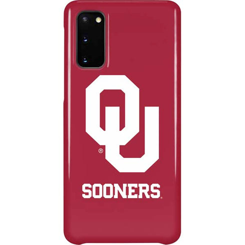 University of Oklahoma Sooners Red Galaxy S20 Lite Case