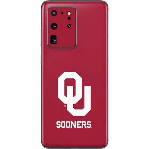 University of Oklahoma Sooners Red Galaxy S20 Ultra 5G Skin