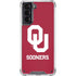 University of Oklahoma Sooners Red Galaxy S21 5G Clear Case