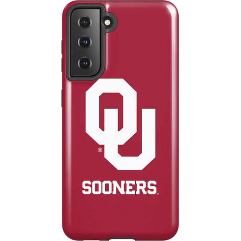 University of Oklahoma Sooners Red Galaxy S21 5G Pro Case