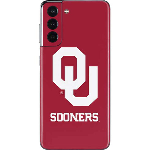 University of Oklahoma Sooners Red Galaxy S21 5G Skin