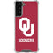 University of Oklahoma Sooners Red Galaxy S21 FE Clear Case