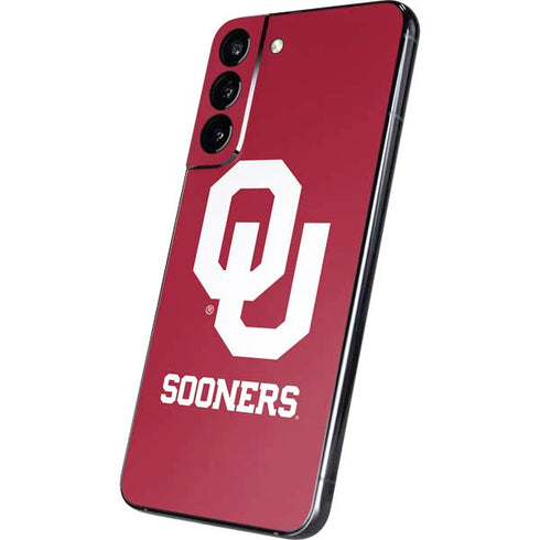 University of Oklahoma Sooners Red Galaxy S22 Plus Skin
