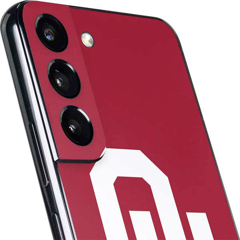 University of Oklahoma Sooners Red Galaxy S22 Plus Skin