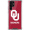 University of Oklahoma Sooners Red Galaxy S22 Ultra Clear Case