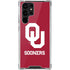 University of Oklahoma Sooners Red Galaxy S22 Ultra Clear Case