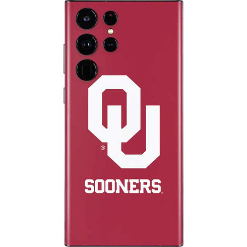University of Oklahoma Sooners Red Galaxy S22 Ultra Skin