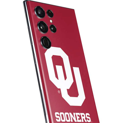 University of Oklahoma Sooners Red Galaxy S22 Ultra Skin