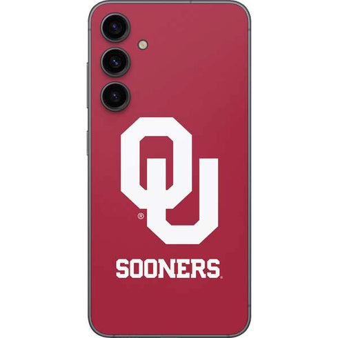 University of Oklahoma Sooners Red Galaxy S23 FE Skin