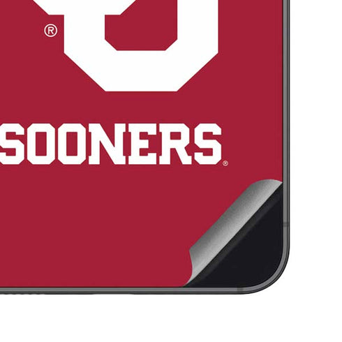 University of Oklahoma Sooners Red Galaxy S23 FE Skin