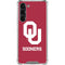 University of Oklahoma Sooners Red Galaxy S23 Plus Clear Case