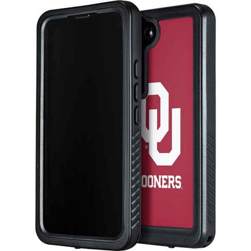 University of Oklahoma Sooners Red Galaxy S23 Plus Waterproof Case