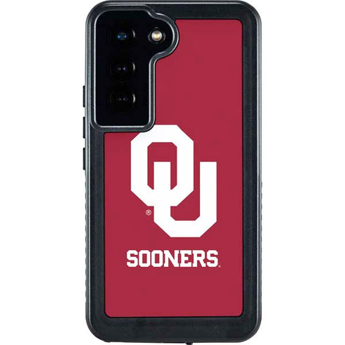 University of Oklahoma Sooners Red Galaxy S23 Waterproof Case