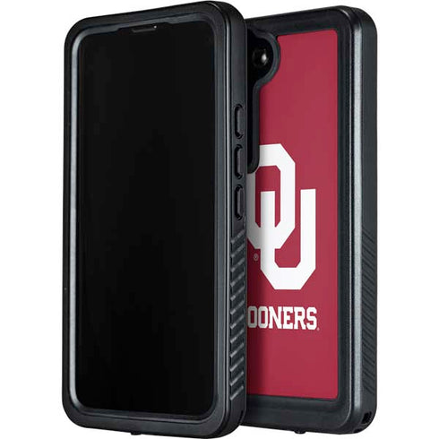 University of Oklahoma Sooners Red Galaxy S23 Waterproof Case
