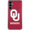 University of Oklahoma Sooners Red Galaxy S24 Clear Case