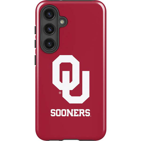 University of Oklahoma Sooners Red Galaxy S24 Impact Case