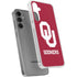 University of Oklahoma Sooners Red Galaxy S24 Plus Clear Case